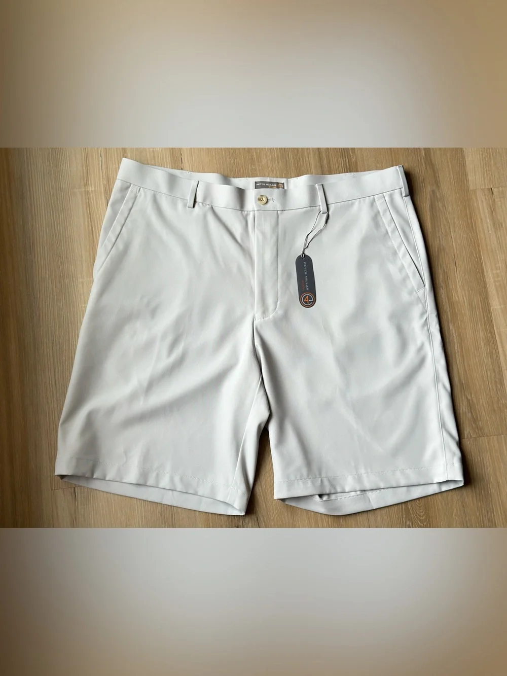 NWT Peter Millar Salem High-Drop Performance Golf Shorts Size 38